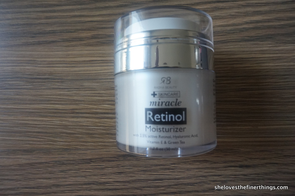 radha miracle retinol moisturizer reviews