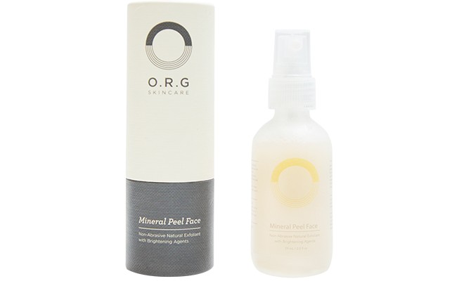 org skincare mineral peel face review
