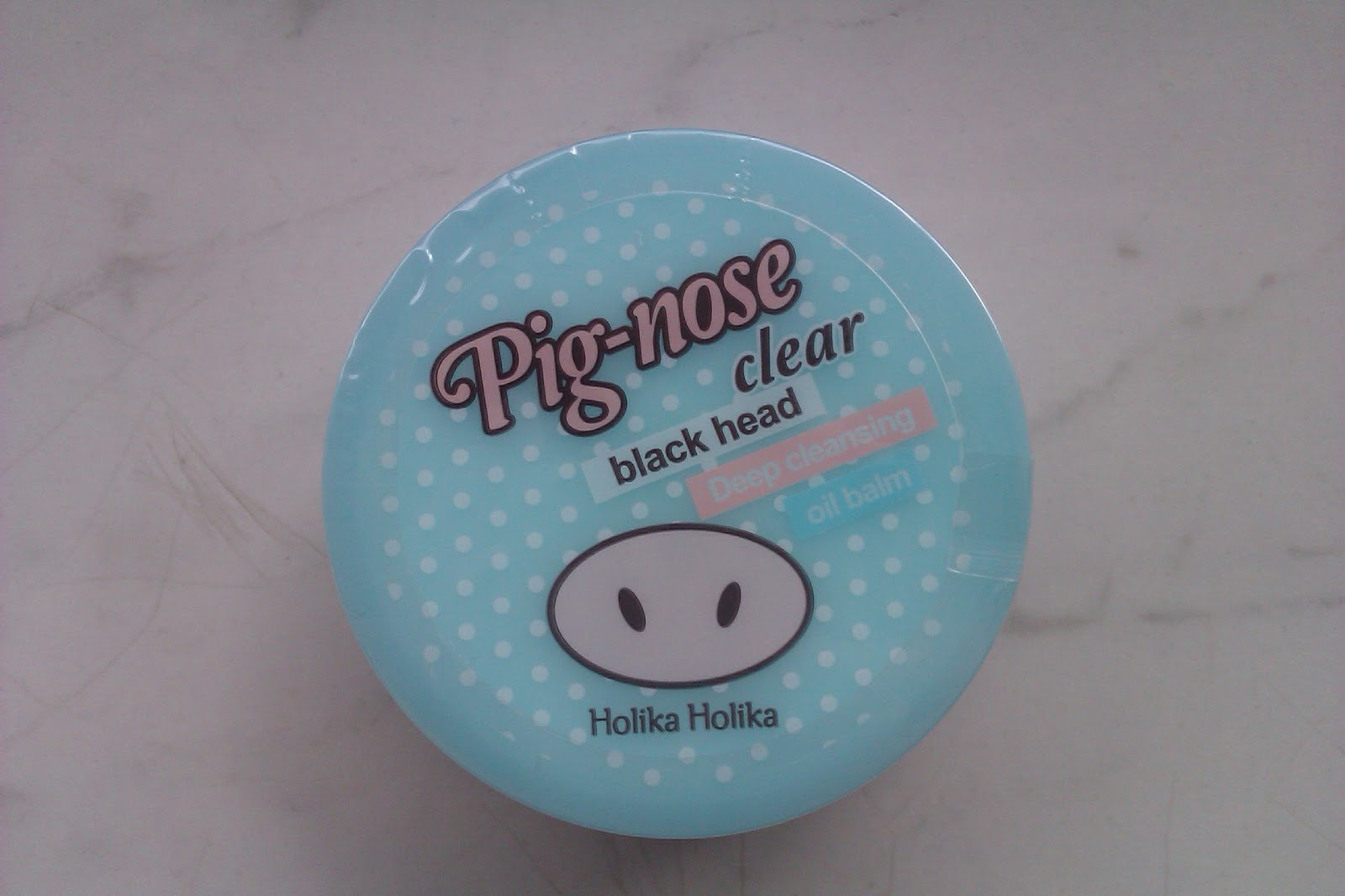 pig nose clear blackhead deep cleansing oil balm review