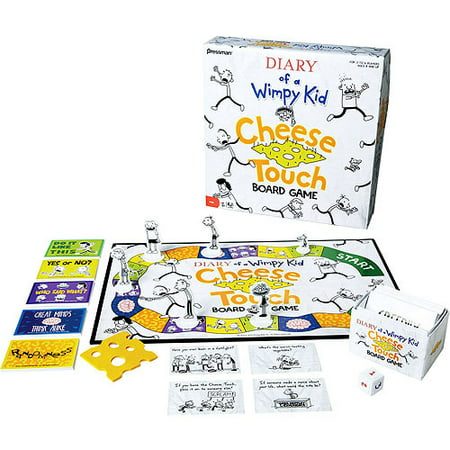 diary of a wimpy kid cheese touch board game review