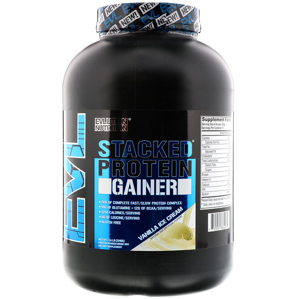 evlution nutrition stacked protein review