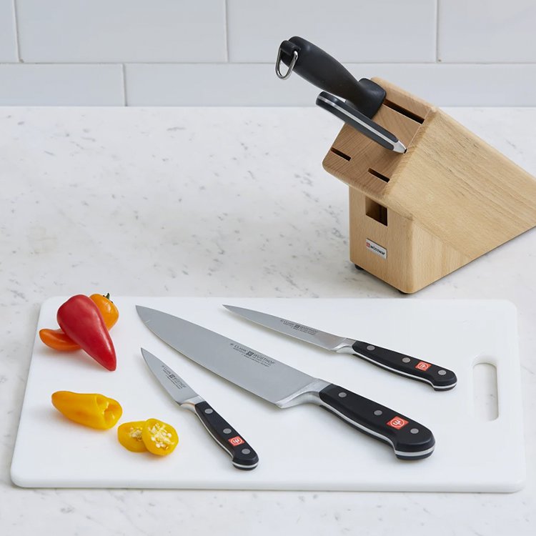 wusthof silverpoint knife block 6pc review
