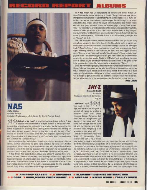 nas it was written review