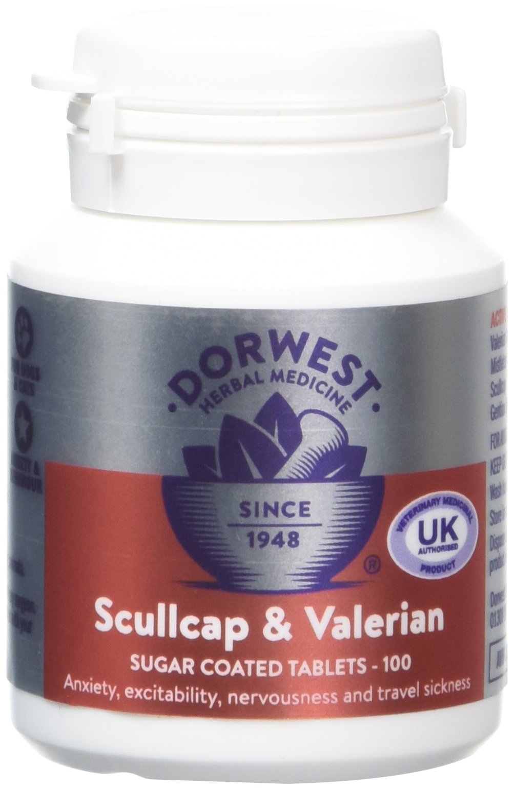 skullcap and valerian for dogs reviews