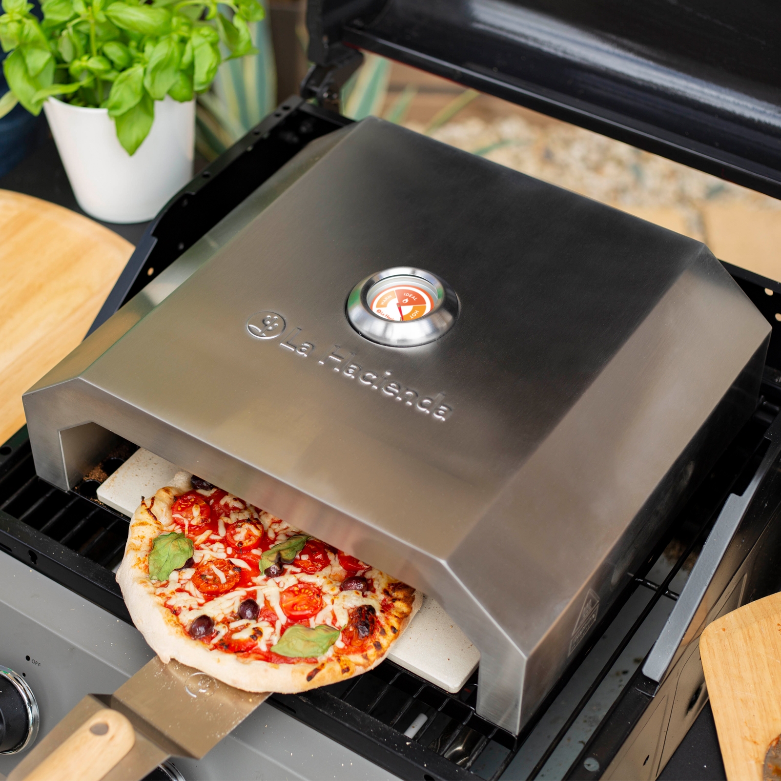 la hacienda firebox bbq pizza oven review