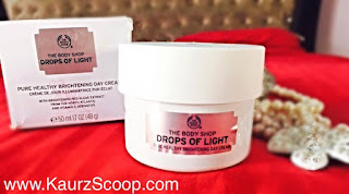body shop brightening day cream review