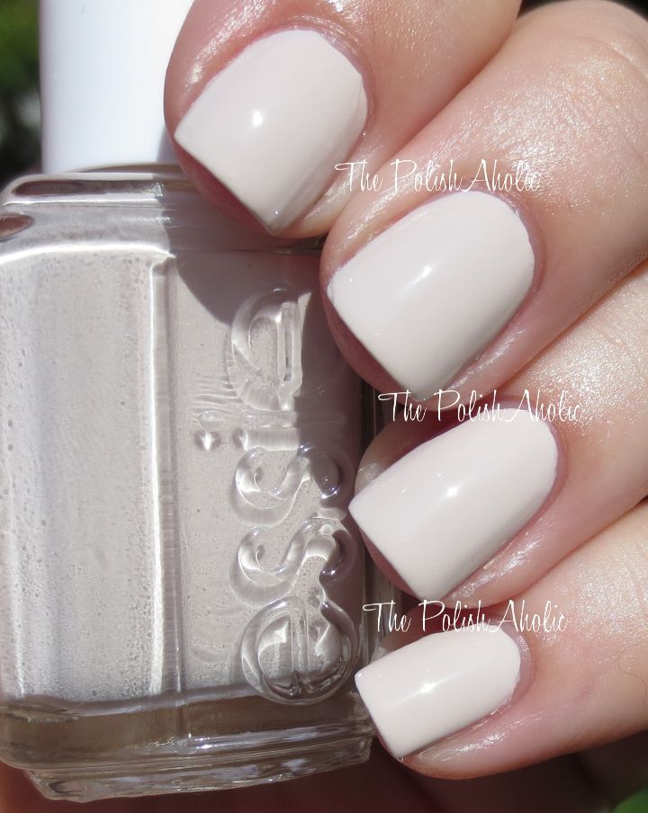 essie white nail polish review