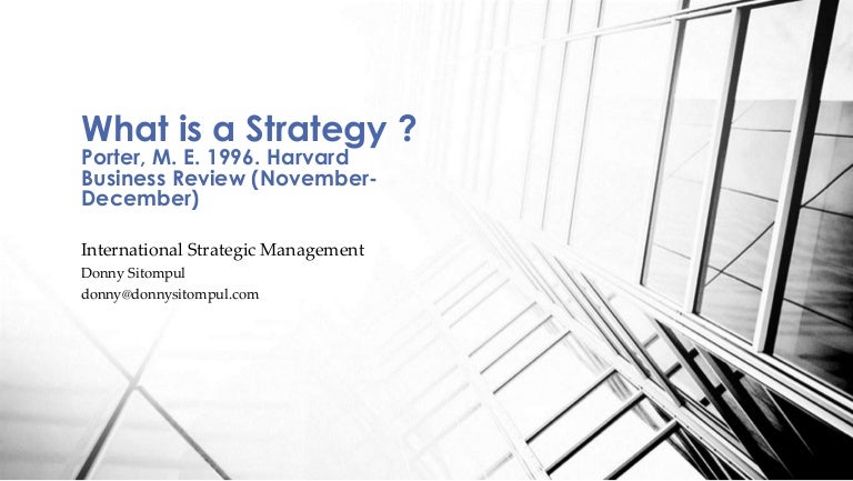 judo strategy harvard business review
