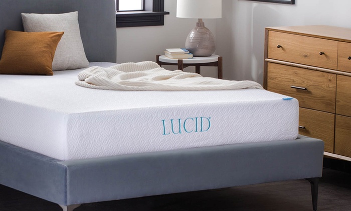 lucid gel memory foam mattress review