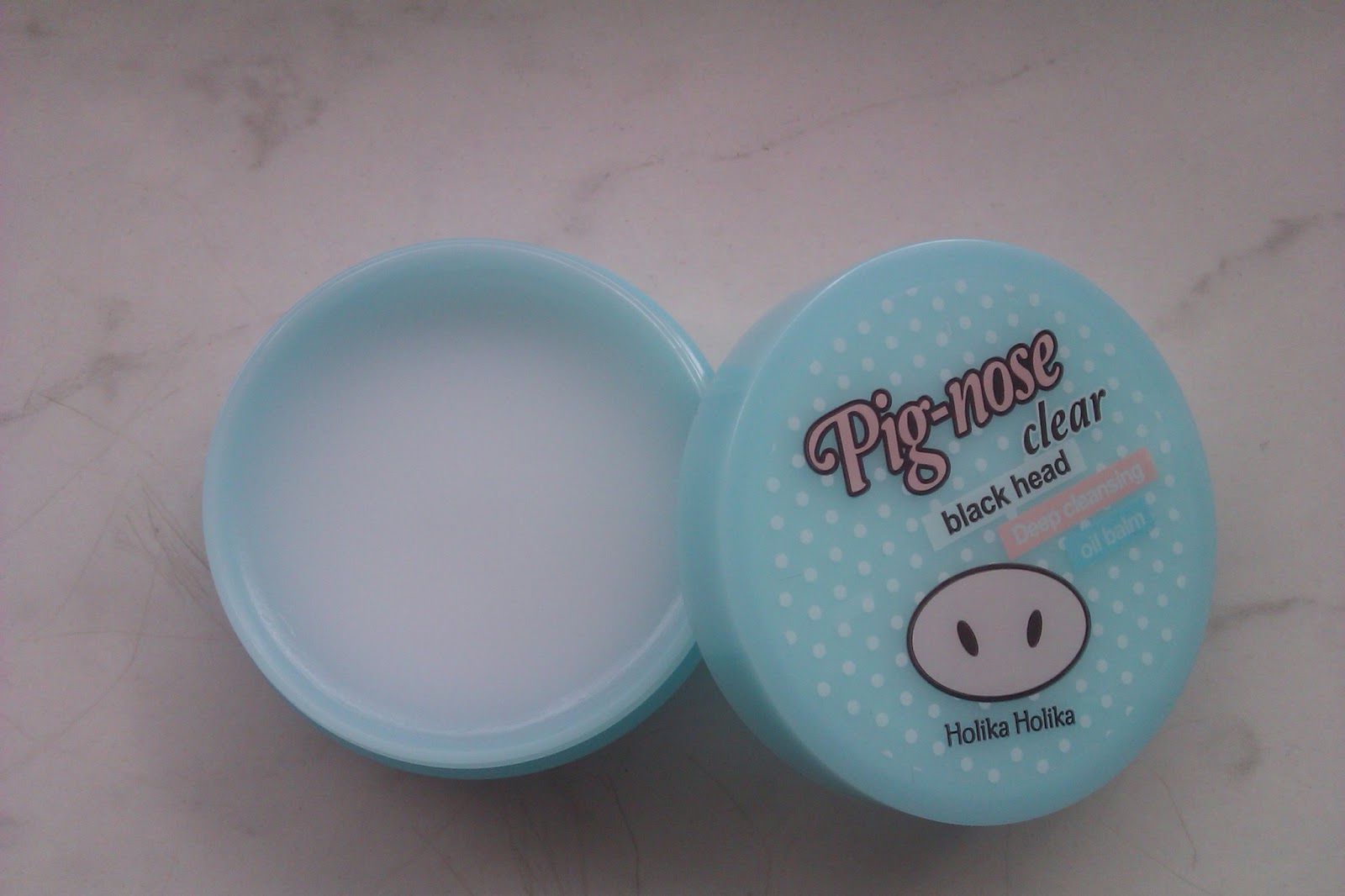 pig nose clear blackhead deep cleansing oil balm review